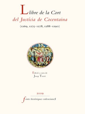 cover image of Llibre de la Cort del Justícia de Cocentaina (1269-1290)